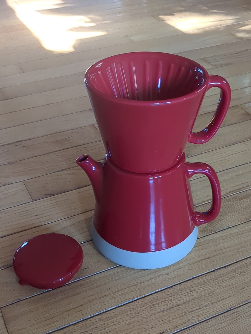 Rachael Ray Stoneware Pour Over Set